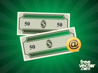 Dollar Bills Free Vector