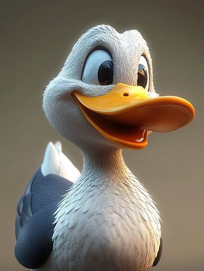 Donald Duck Cartoon Character
