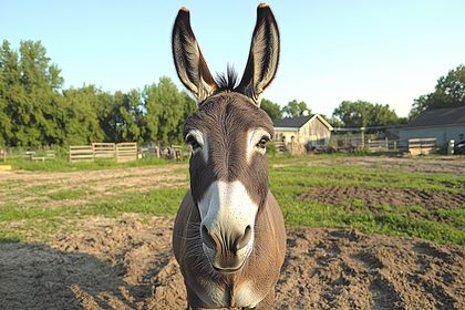Donkey Portrait