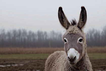 Donkey Portrait