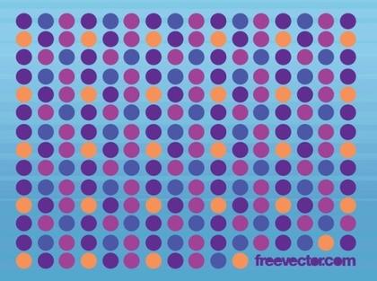 Dots Background Free Vector