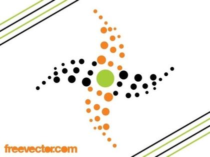Dotted Company Logo Free Vector