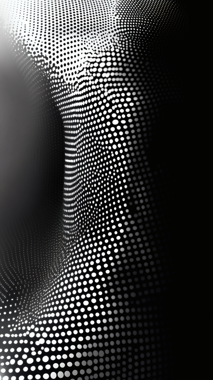 Dotted Wave Abstract