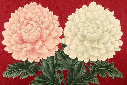 Double Chrysanthemum Bloom
