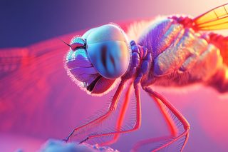 Dragonfly Macro Close-up