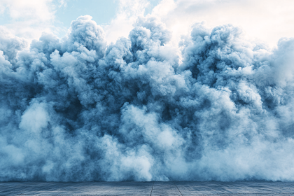 Dramatic Smoke Cloud