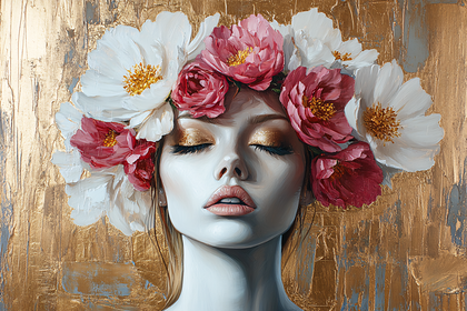 Dreaming Floral Portrait