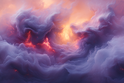 Dreamlike Nebula Landscape