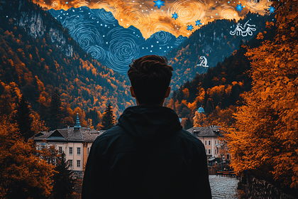 Dreamy Autumn Scene