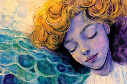 Dreamy Blonde Woman