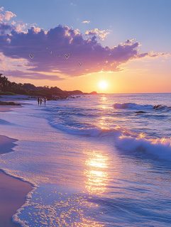Dreamy Coastal Sunset