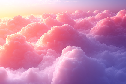 Dreamy Pink Clouds