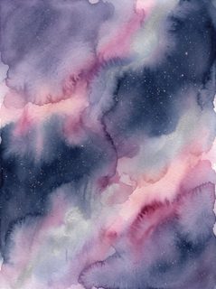 watercolor galaxy texture