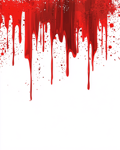 Dripping Blood Splashes