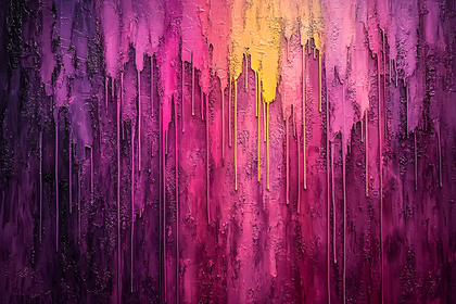 Dripping Colors Abstract