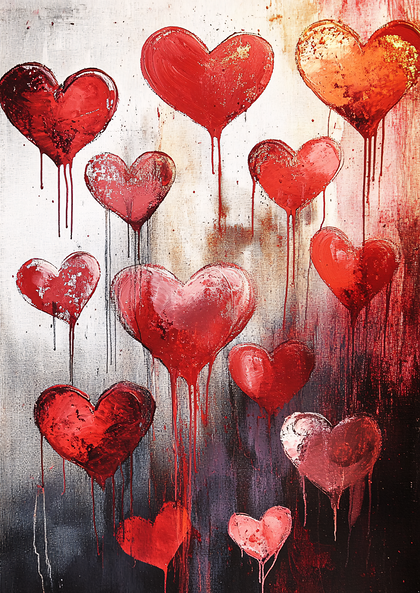 Dripping Hearts