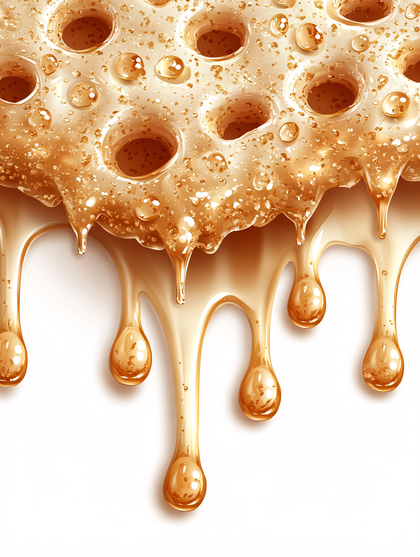 Dripping Honeycomb