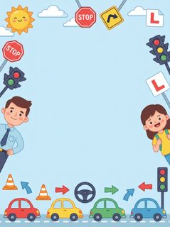driving school frame