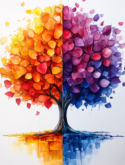 Dual Color Tree