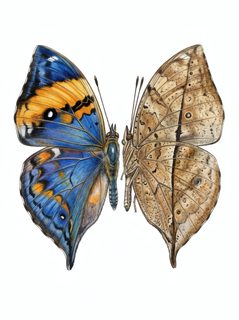 leaf-butterfly-study