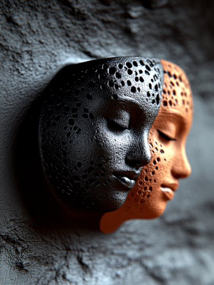 Dual Stone Faces