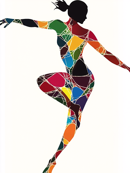 Dynamic Female Silhouette