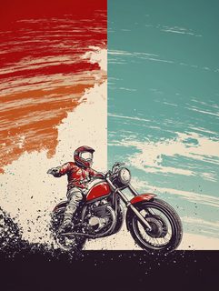 Biker Grunge Split