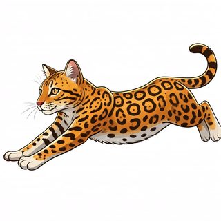 leaping-ocelot-illustration