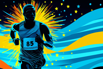 Dynamic Runner Illustration