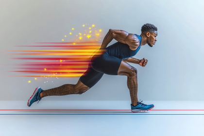 Dynamic Sprinting Runner