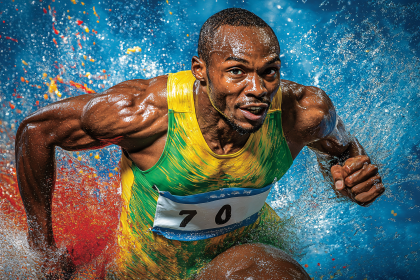 Dynamic Sprinting Runner