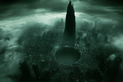 Dystopian City Hole