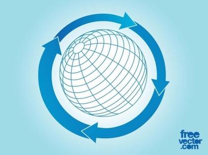 Earth Icon Free Vector