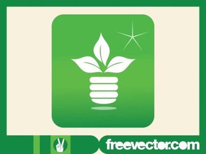 Eco Icon Free Vector