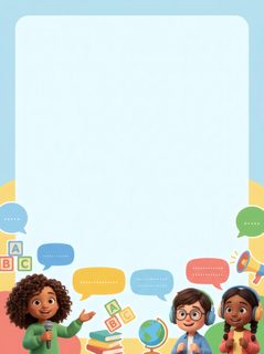 kids classroom frame