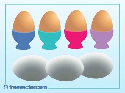 Eggs Free Vector