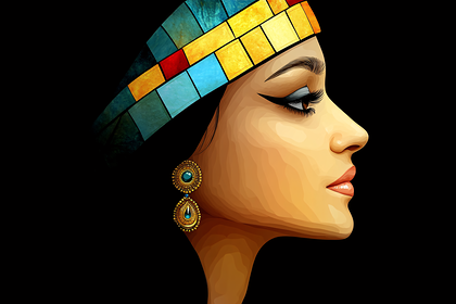 Egyptian Profile Portrait