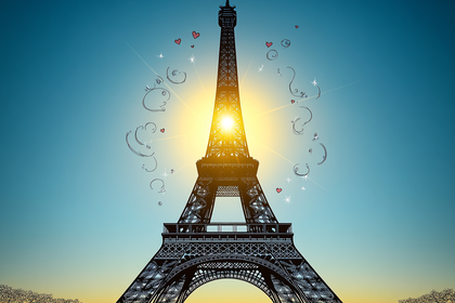 Eiffel Tower Romance