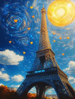 Eiffel Tower Romance