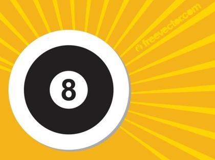 Eightball Free Vector