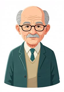 elderly man portrait
