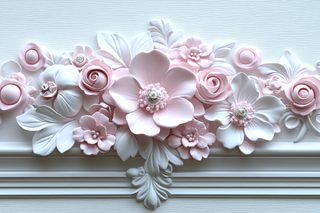 floral molding ornament