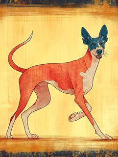 Elegant Basenji Dog