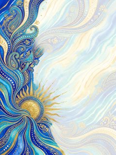 paisley sun background