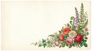botanical floral border
