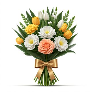 spring flower bouquet
