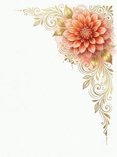 coral dahlia corner