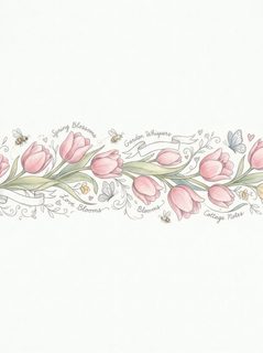 tulip floral border