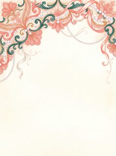 lace floral border
