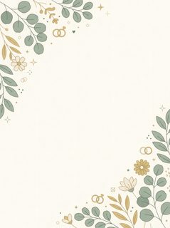 wedding floral border
